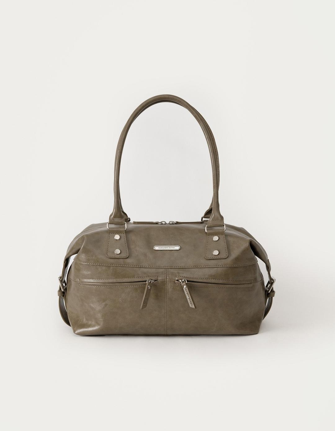Alto Shoulder Bag - Khaki Beige