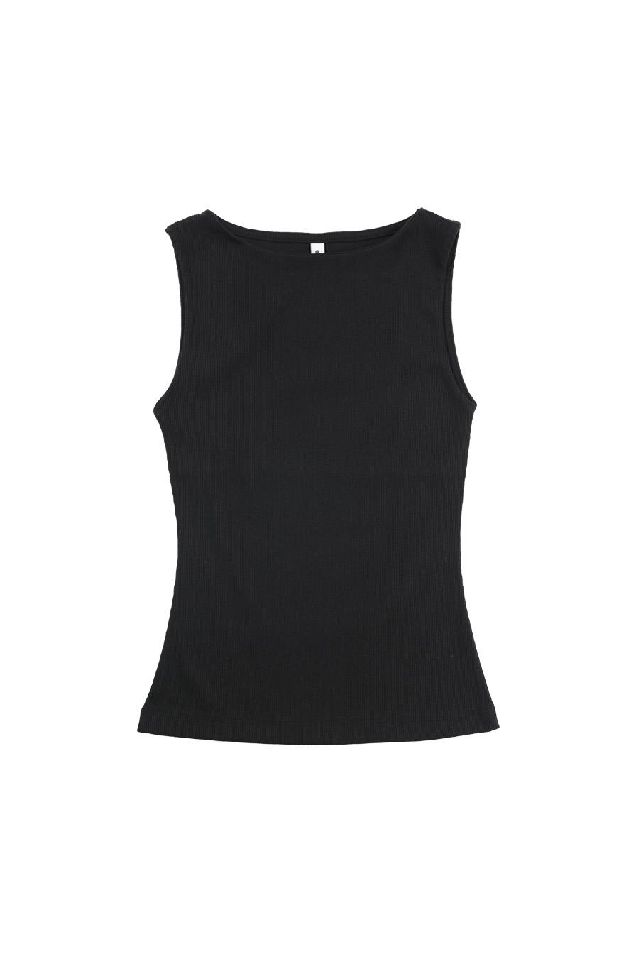 [BEST] who me? boat neck sleeveless