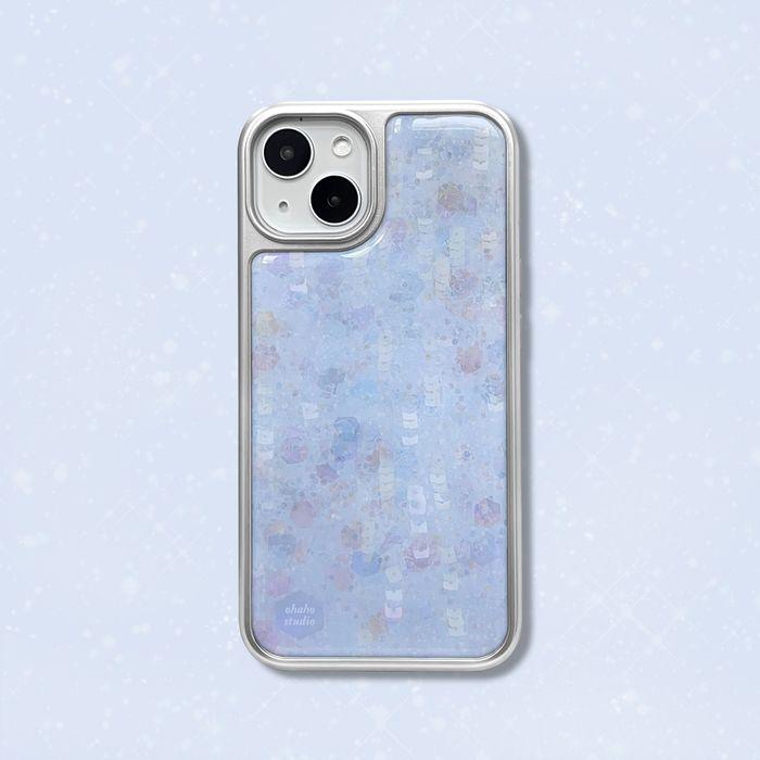 Soft Sky Phone case (실버 에폭시 범퍼)
