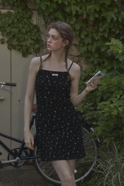 FLOWER MINI DRESS