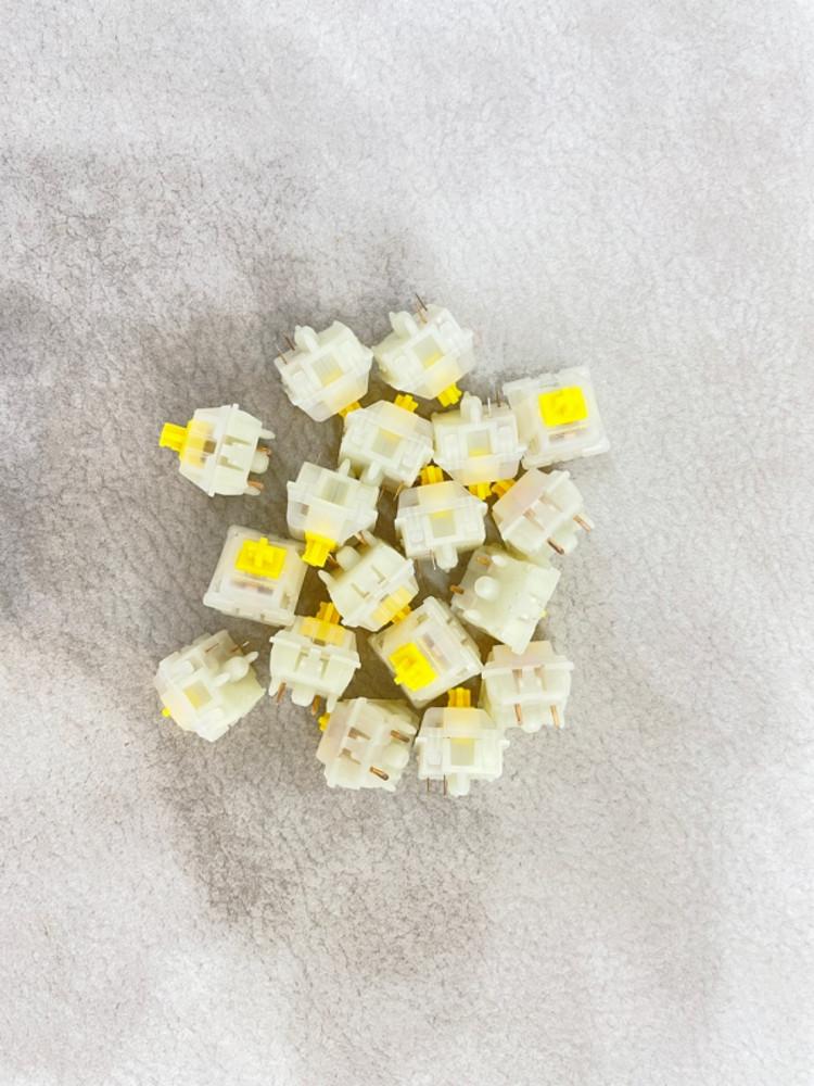 [10개] 게이트론 황축 Pro / 우유뚜껑