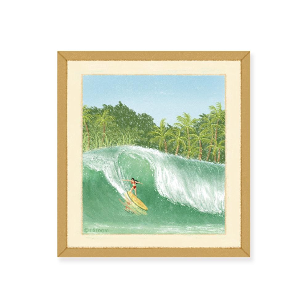 [115룸] 나의 바다 액자엽서_서핑