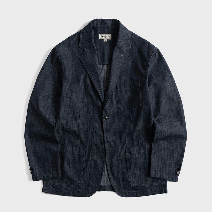 13 DENIM COMFORT BLAZER (indigo)