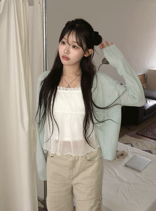 미니포에 [기획🍀/주문폭주] 캠퍼 가디건 (6color)