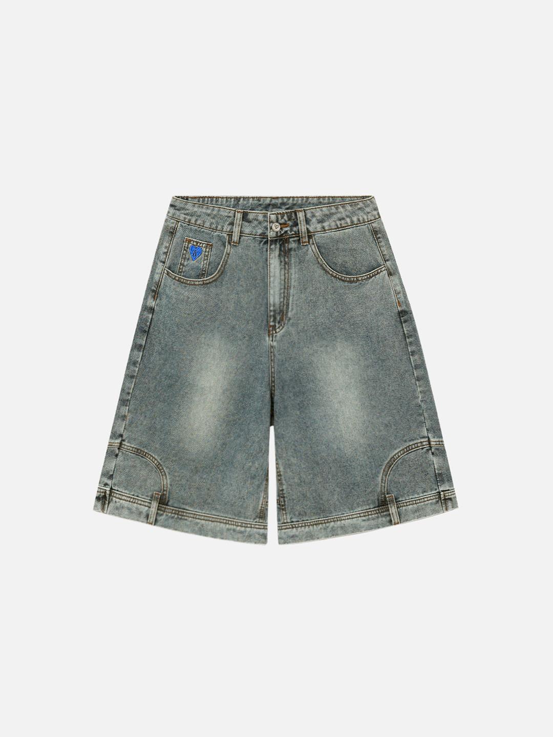 Aelfric Eden Washed Reverse Jorts @iggybellyy - Blue / 26