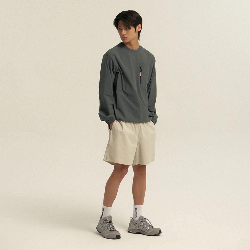 블라스트 우븐 롱 슬리브 - 샤크 그레이 / M