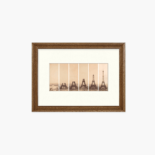 The Eiffel Tower under construction, 1887-1889