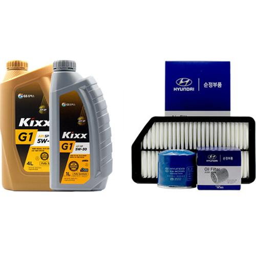 GS칼텍스 킥스 G1 5W30 + 순정필터 그랜져IG 2.4 가솔린