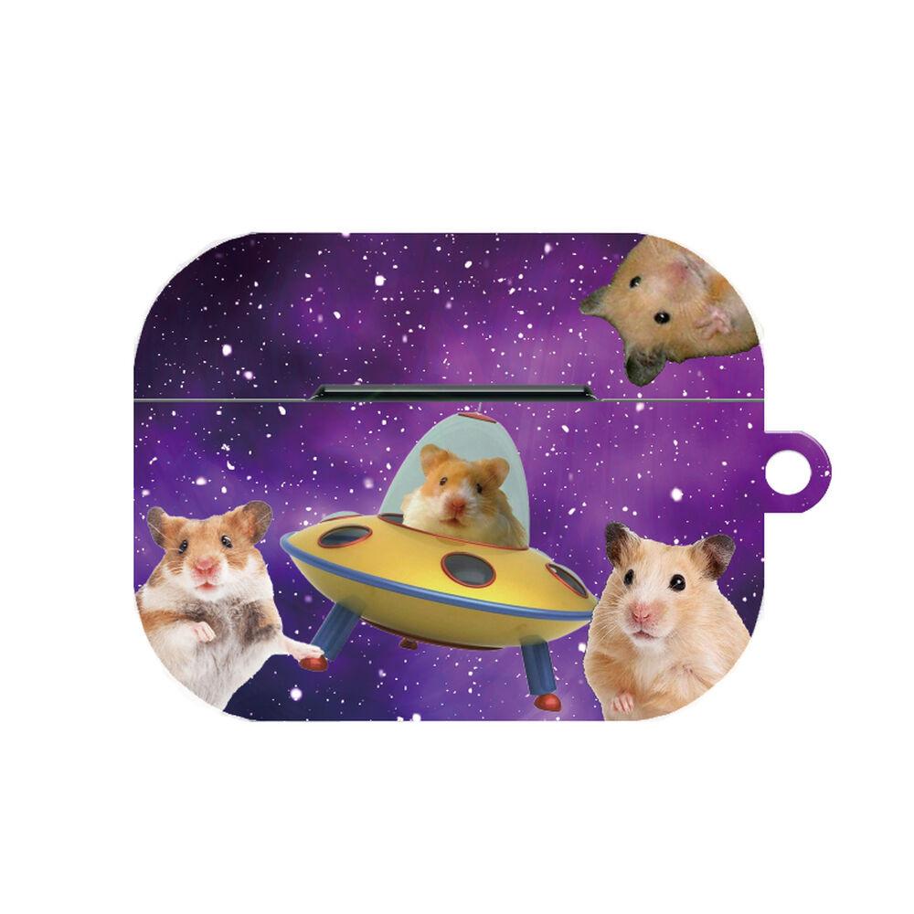 우주선 햄스터 하드 에어팟 프로 케이스