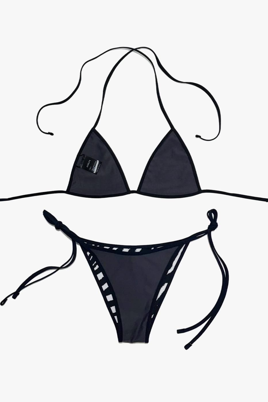 Zoe triangle bikini - wild stripes [classic]