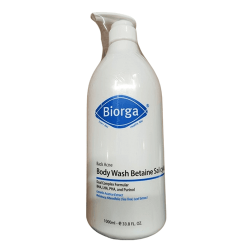 [본사정품] Biorga 바이오가 등드름 바디워시 베타인살리실레이트 1000ml / 등 여드름 개선 피지개선 시원한 허브향, 1L, 1개 - 바디워시 | 쿠팡