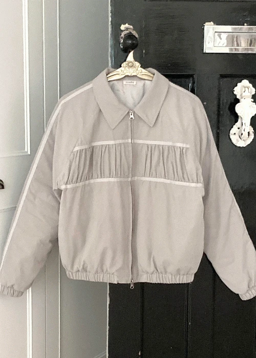 [ronhi made] 뮤트 셔링 테이프 디테일자켓 *OPEN 10% SALE