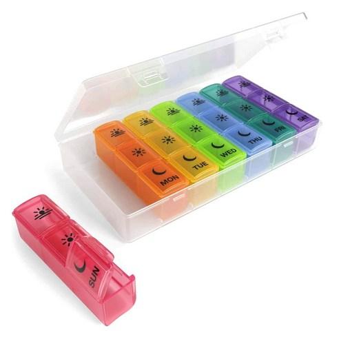 이지도즈 7일 3칸 분리형약통 70311, 1개 - 약통/구급함 | 쿠팡