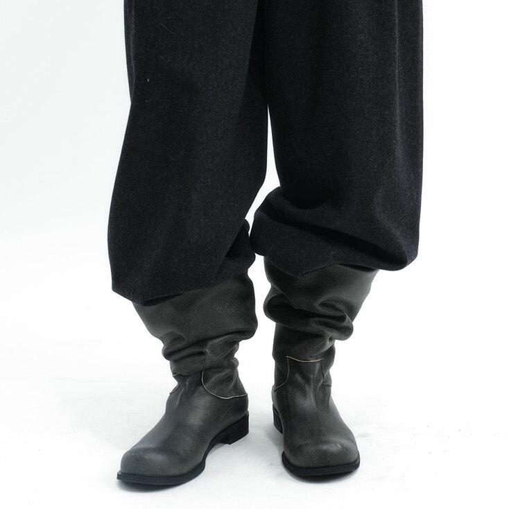 Vintage Middle Boots (Black)
