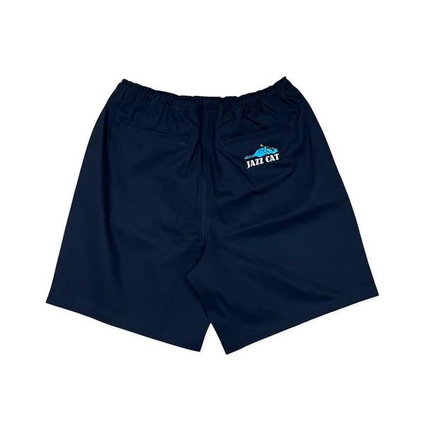 Jazz Cat Relaxed Chino Shorts - Navy