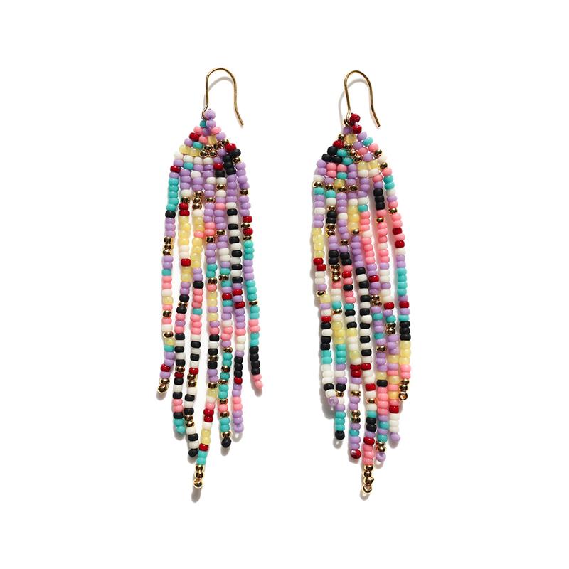 In Newyork 비즈 귀걸이