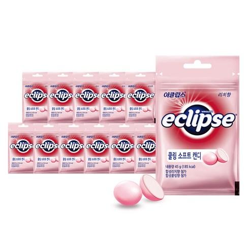 이클립스 쿨링 소프트 캔디 리치향, 12개 - 일반하드캔디 | 쿠팡