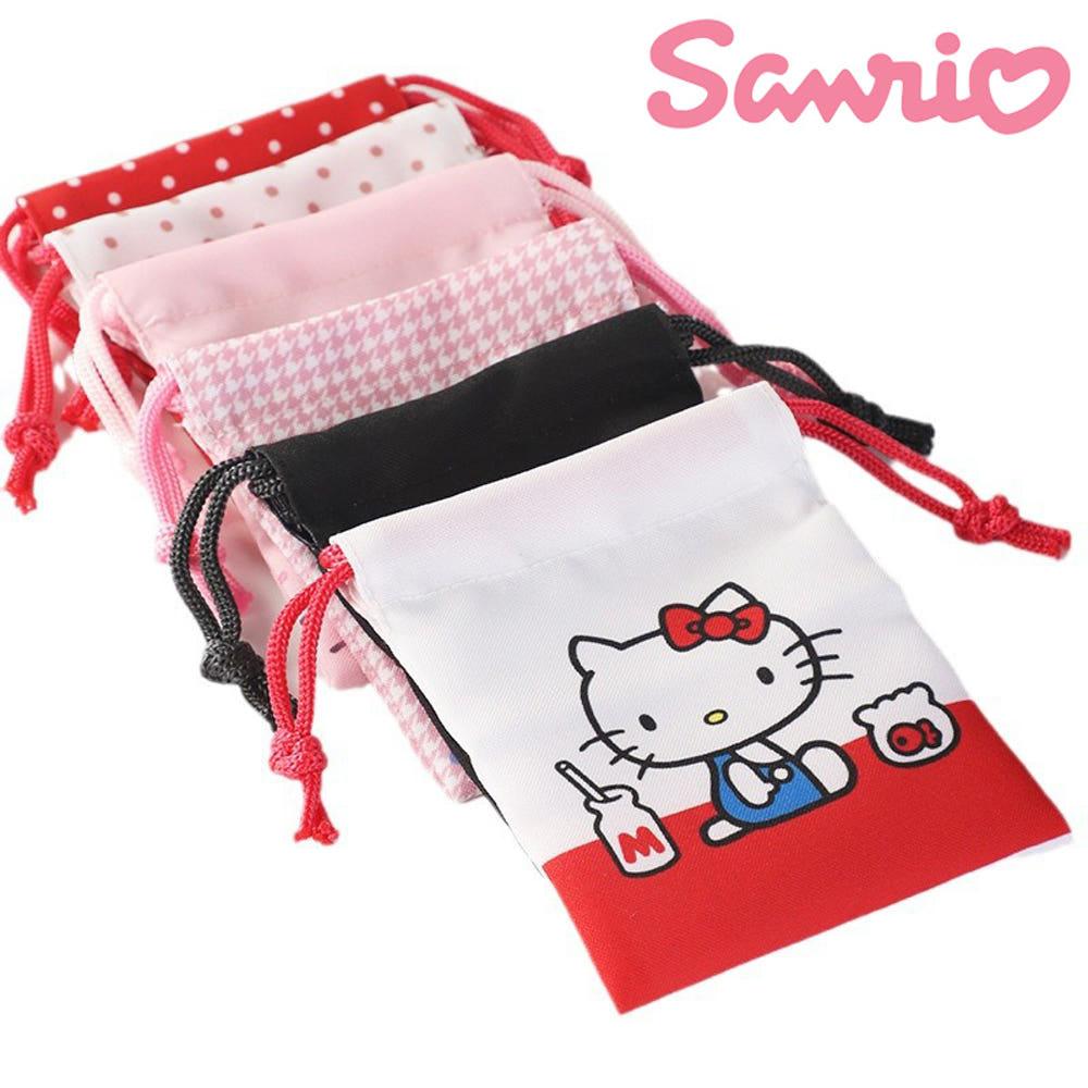 헬로키티 50주년 미니파우치 스트링 조리개 산리오 파우치