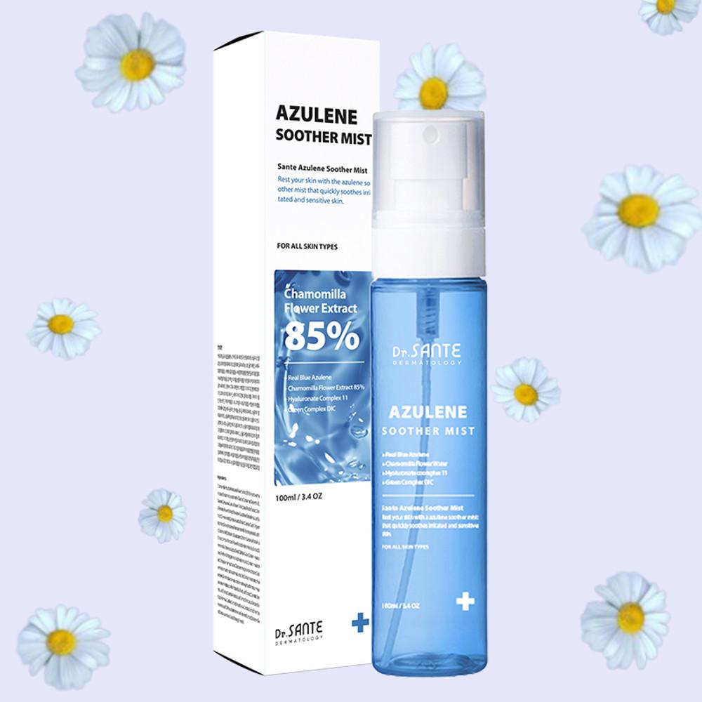 상떼 아줄렌 수더 미스트 100ml 수분 보습 진정 쿨링 트러블