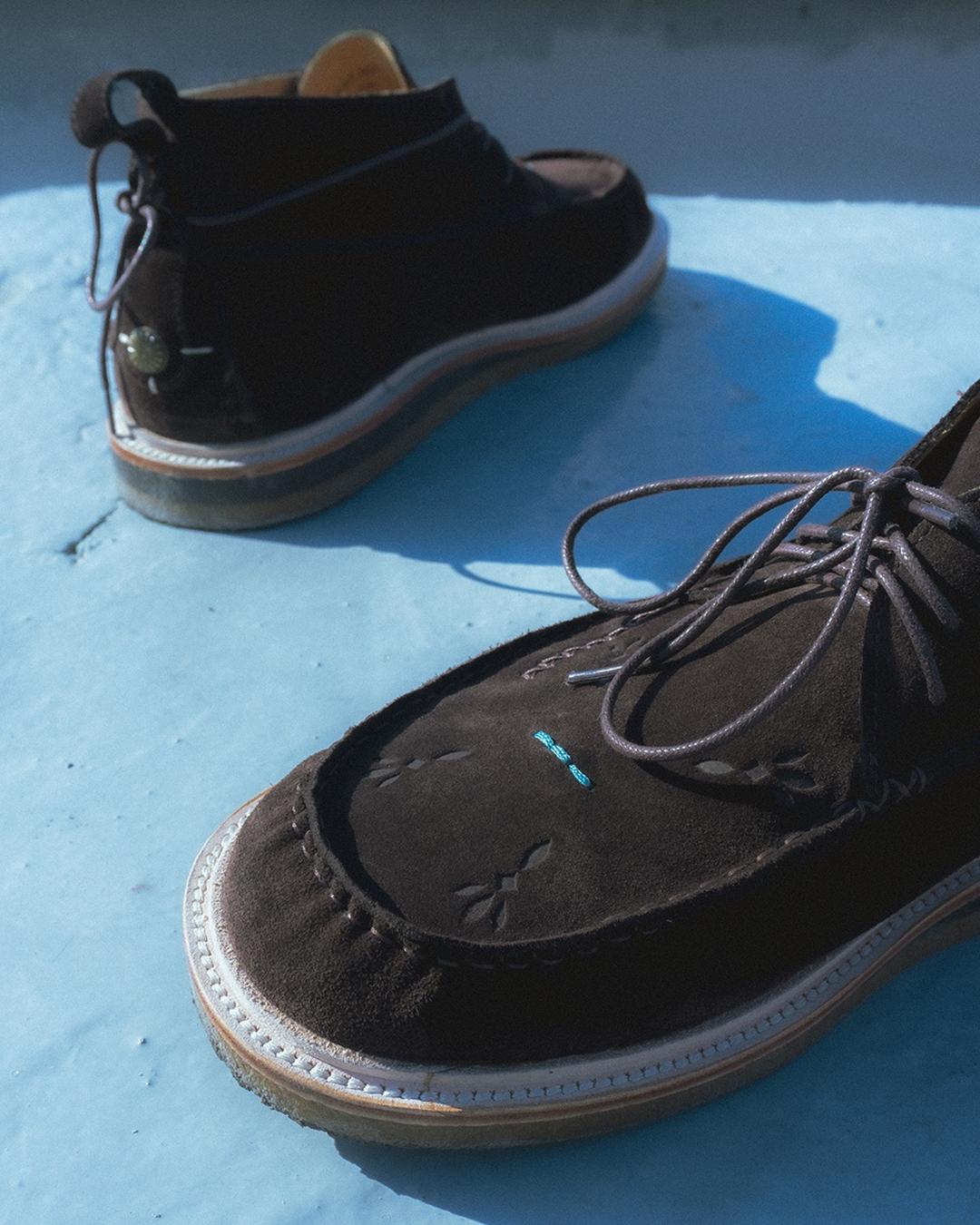 Bison moc boot / Dark brown