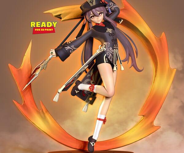 ArtStation - Hu Tao - Genshin Impact Fanart | Resources