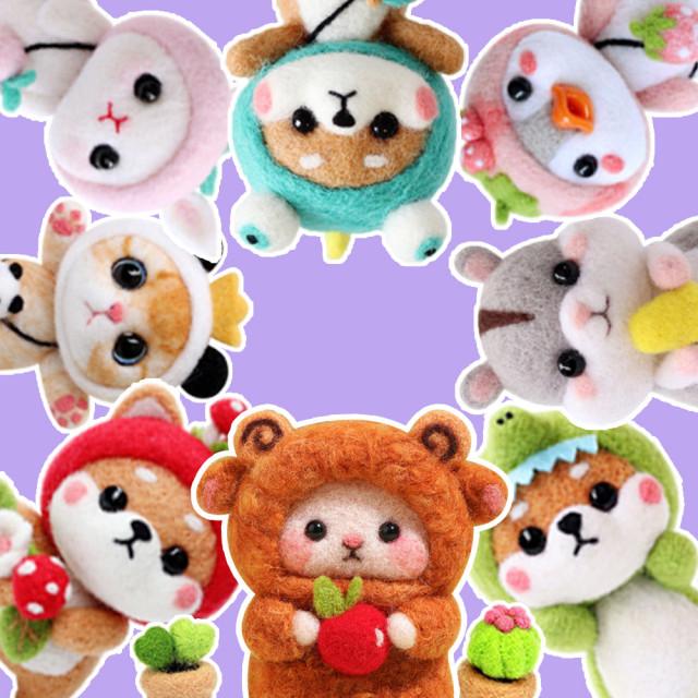 호미호비 양모펠트 니들펠트 만들기키트시리즈