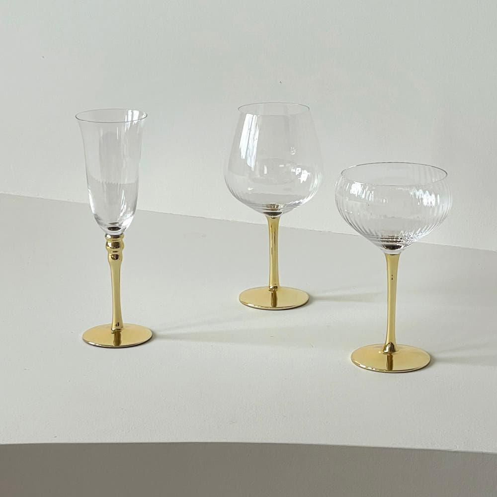 페이퍼가든 골드스템 와인 글라스 와인잔 기념일 선물