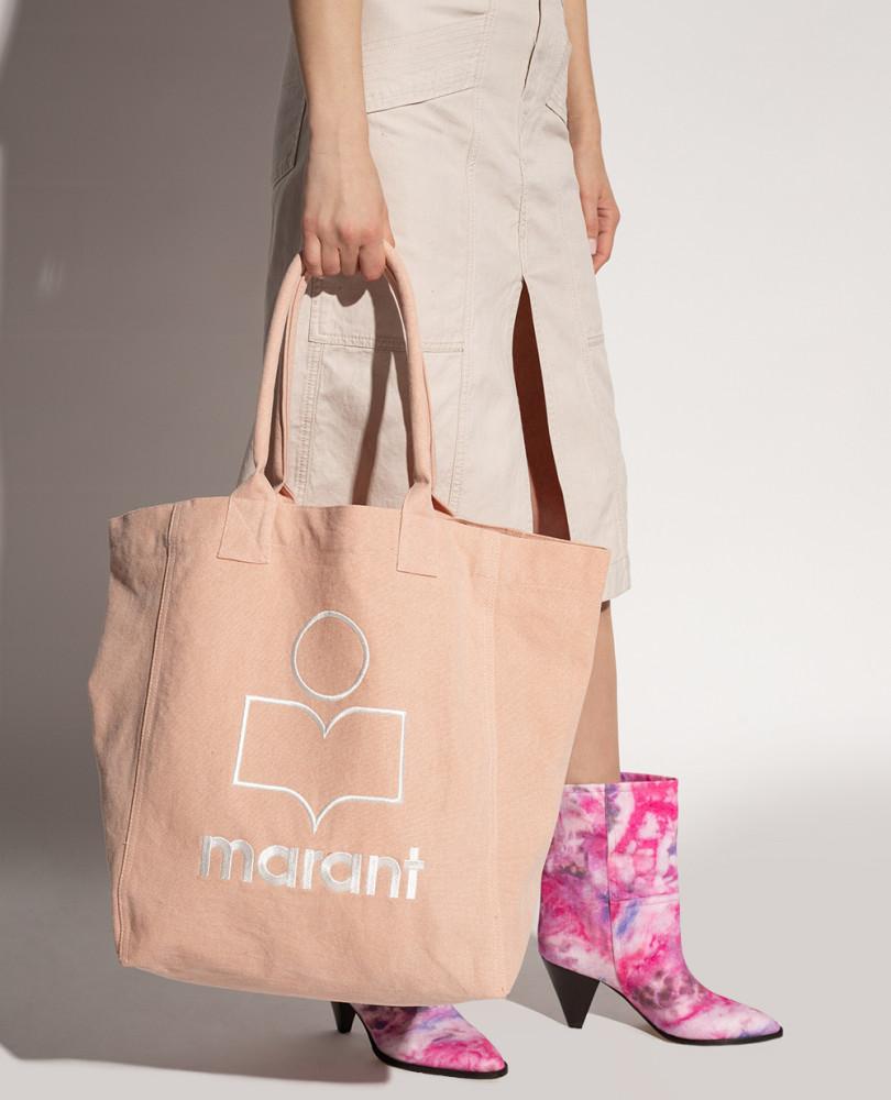 이자벨마랑 옌키 YENKY 에코백 토트백 숄더백 23SS 파파야 핑크