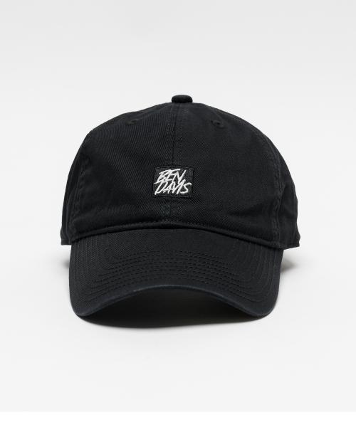 오리지널 워싱 캔버스 롱 브림 캡 블랙