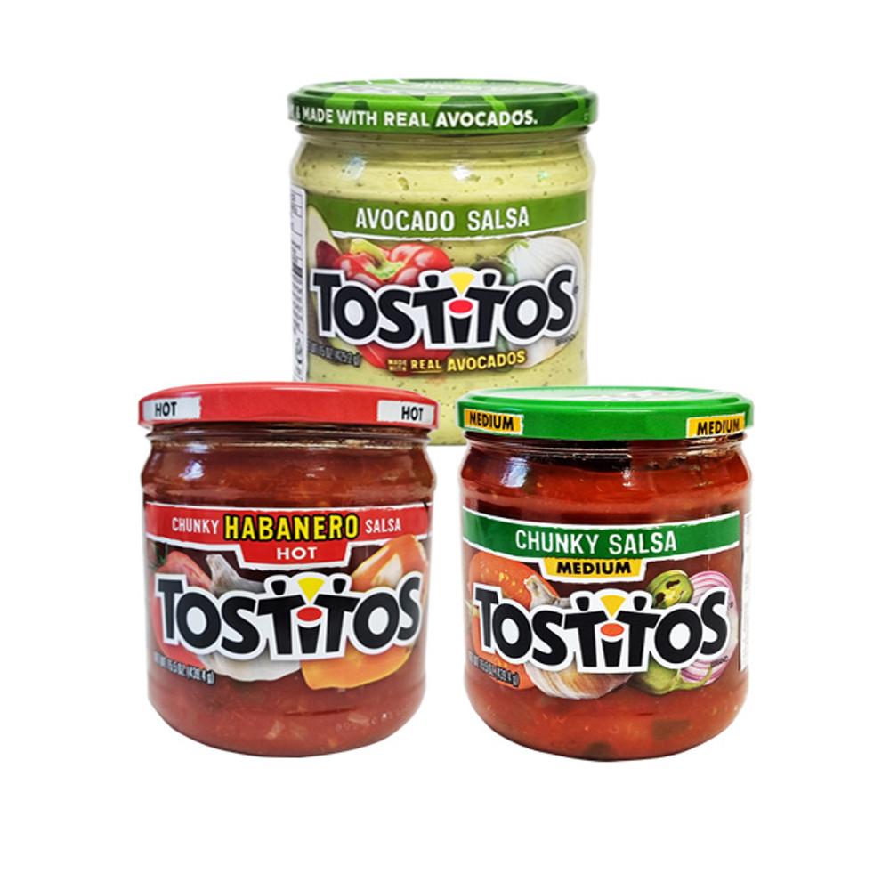 토스티토스 살사소스 미디움 하바네로 아보카도 439.42g/나쵸 소스 타코 멕시코 요리
