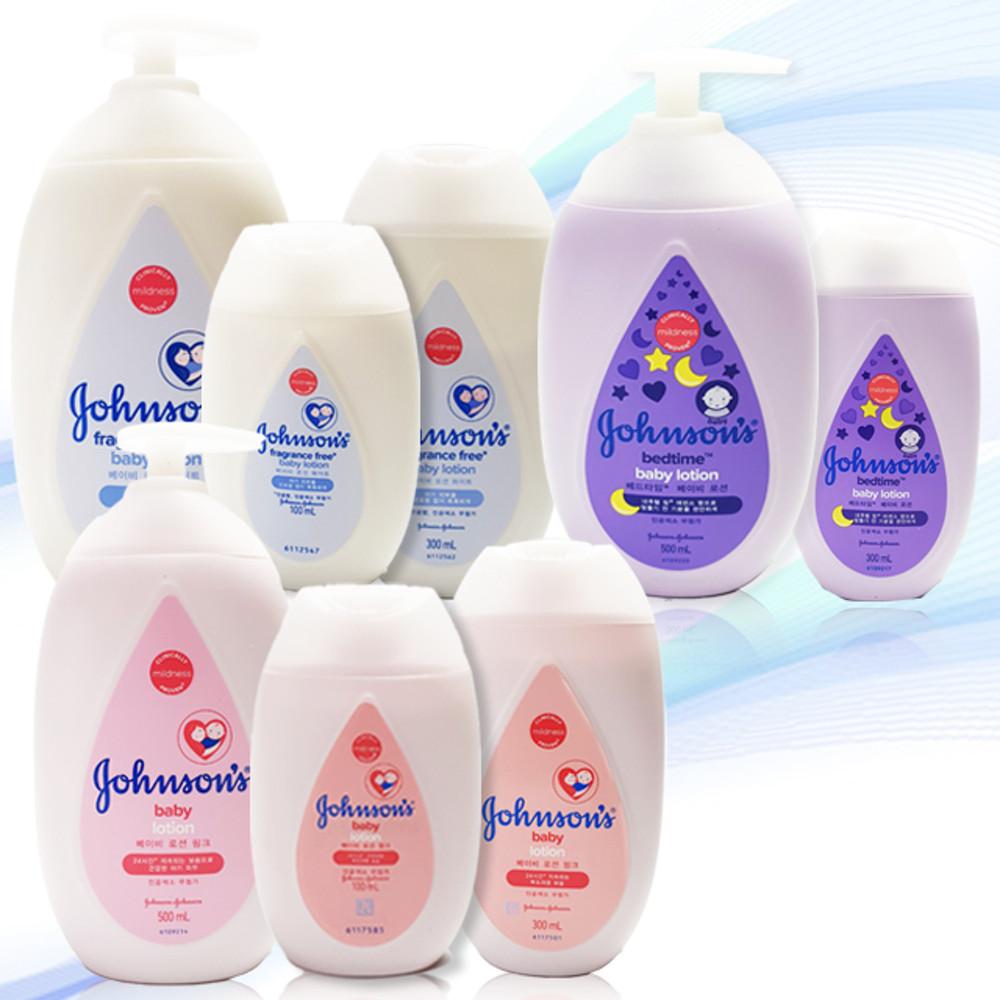 존슨즈베이비 로션 모음전 핑크 화이트 베드타임 100ml 200ml 300ml 500ml