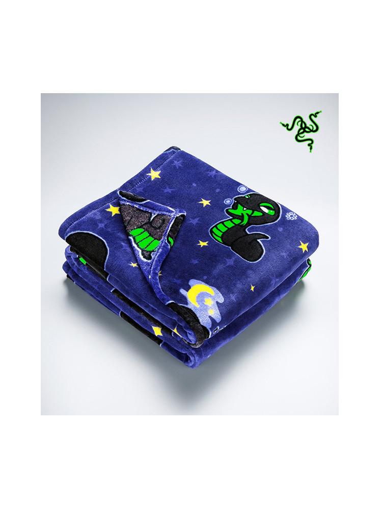 레이저 스네키 스넥 플리스 양털 담요