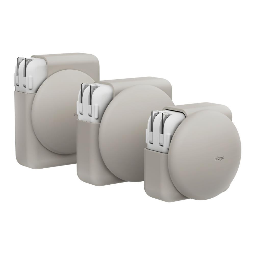 엘라고 맥북 70W 96W 140W 충전기 어댑터 케이블 매니지먼트 실리콘 케이스