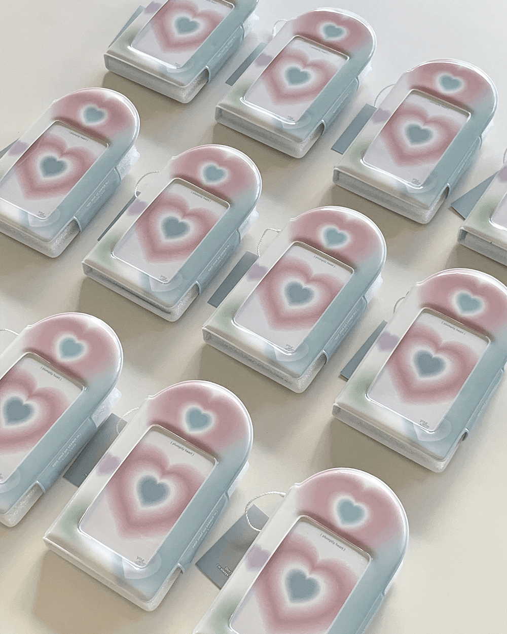 plumpily heart collect book / pastel blue ver.
