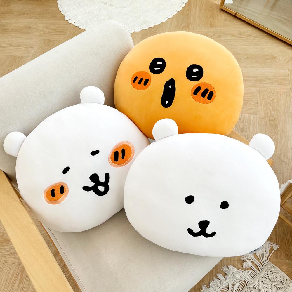 "너무 귀엽다곰" 담곰이 얼굴쿠션 3종 택1