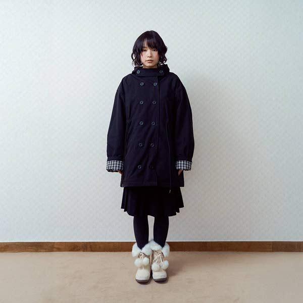 [12/29이후 순차출고][Oafish]CLOBUTTON PADDING JACKET BLACK 25FWJK003BKOS