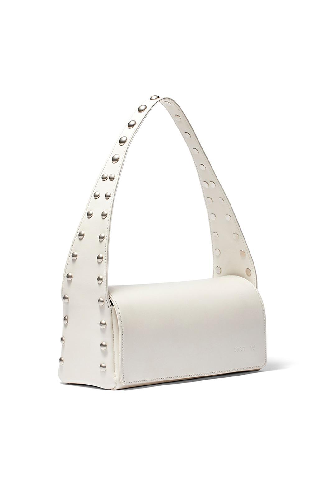 STUD DUFFLE BAG, IVORY