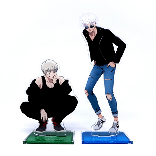 [당일출고] 주술회전 사복 일러스트 아크릴 스탠드 ver2 캐릭터 피규어 굿즈 고죠 토게