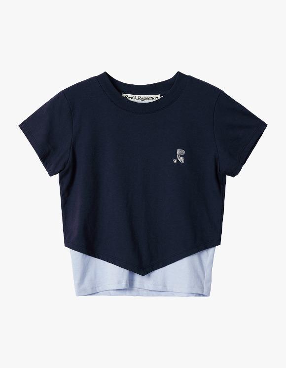 RR Arrow Point Layered T-Shirt - Navy