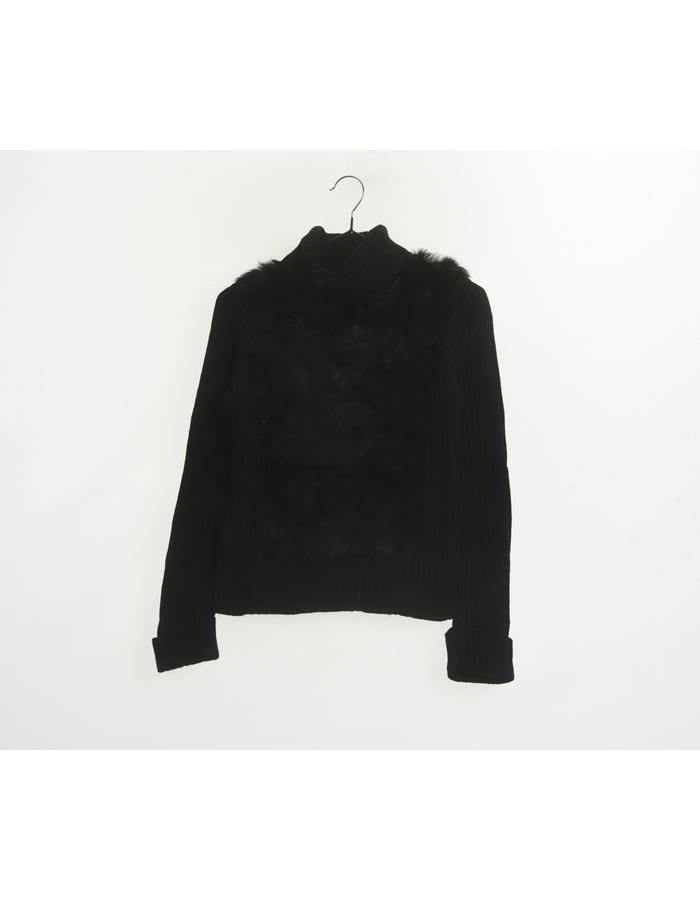 JPN 울100% 래빗퍼 니트 / WOMAN S