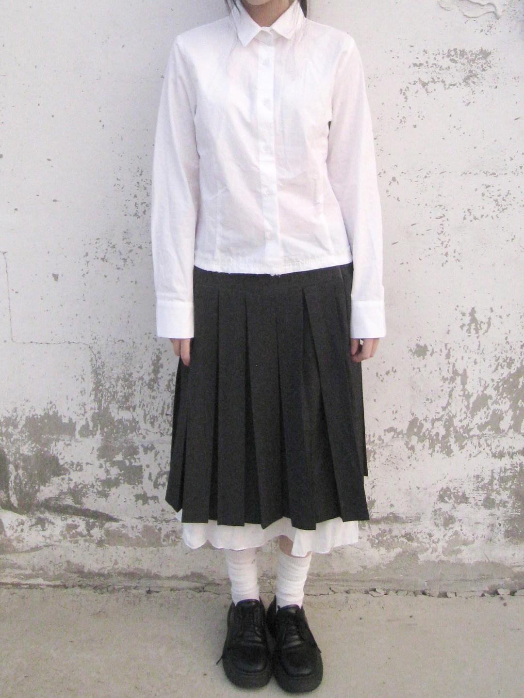 izu pleated skirt