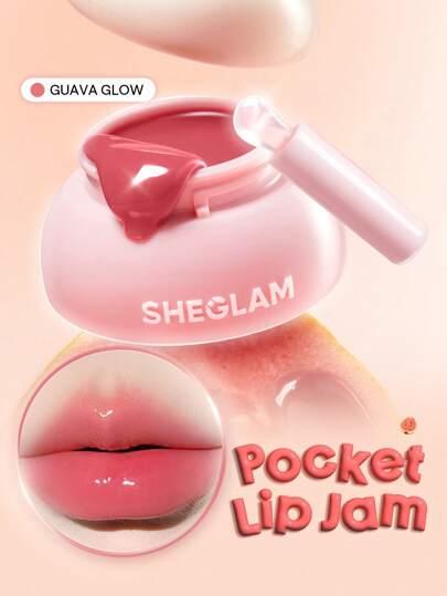 SHEGLAM Hydra Jelly Pocket Lip Jam-Guava Glow Father's Day Graduation Birthday Holiday Spring Summer Y2K Fancy Fashion Makeup Cosmetic Party Beach Travel Camping Outdoors School Campus Trip Festivals Decor Gift Present Rose Girl Cosplay Best Color Charm Vibe