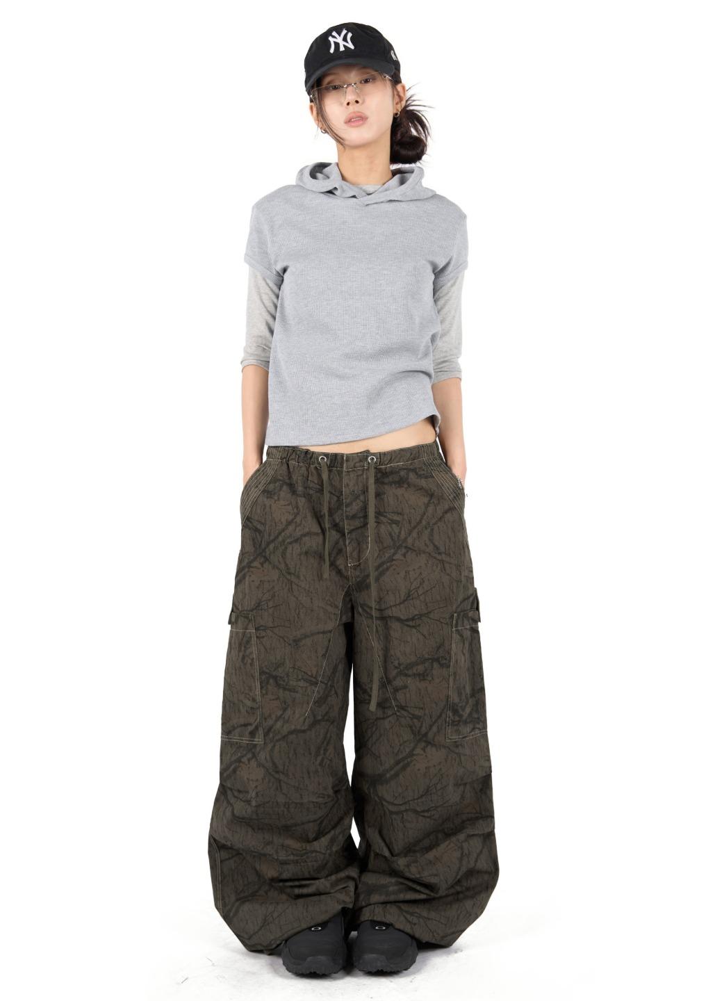 TREE CARGO PARACHUTE PANTS