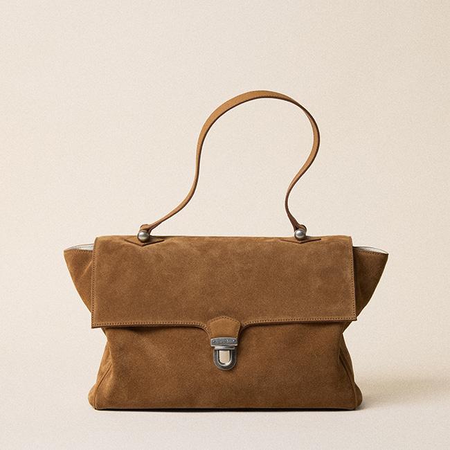 [9/3 예약 배송] BRIEF BAG_OAK SUEDE
