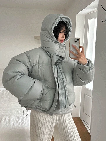 푸딩 덕다운 패딩