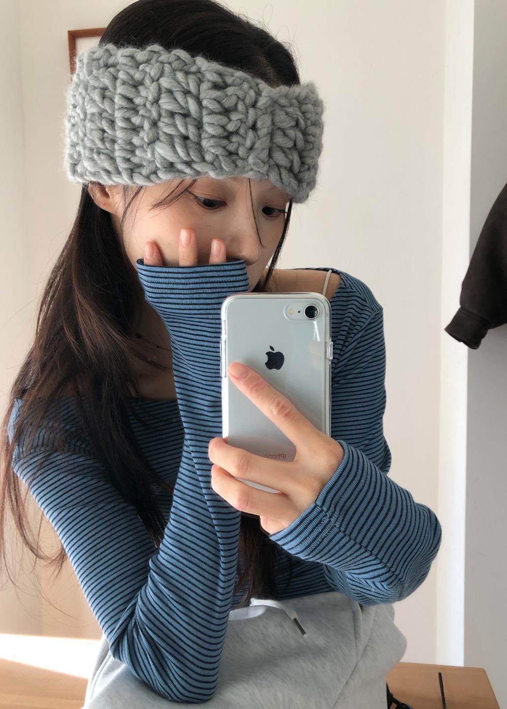 WOOLY CHUNK HAIR TURBAN