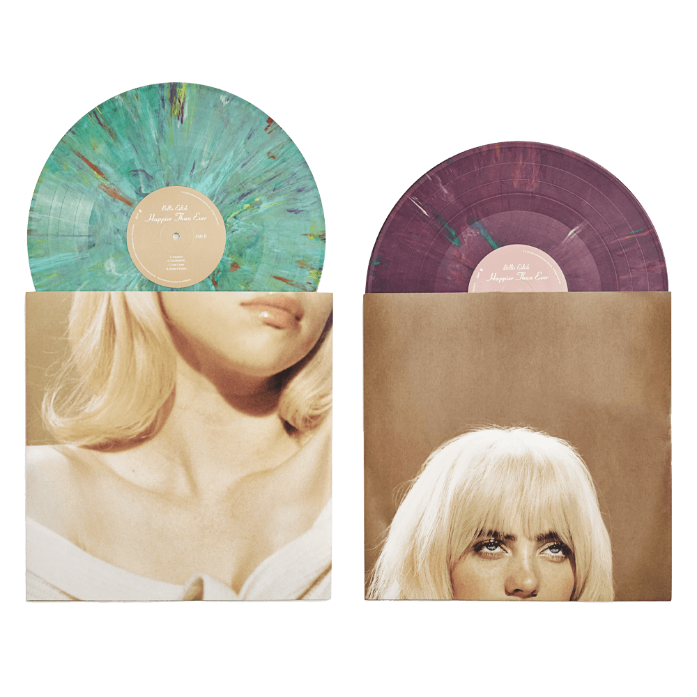Happier Than Ever Exclusive Multicolor Vinyl