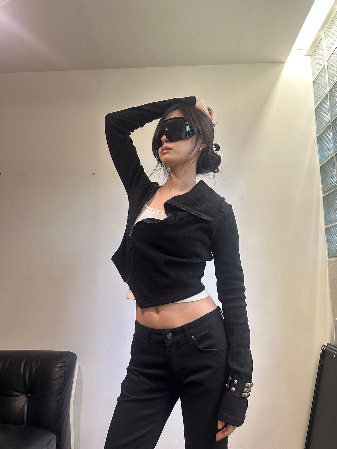 이너뮤트 high unbalance zip-up (3color)