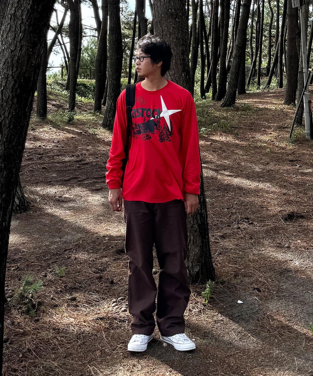 Mountain Cabin Long Sleeve Rose