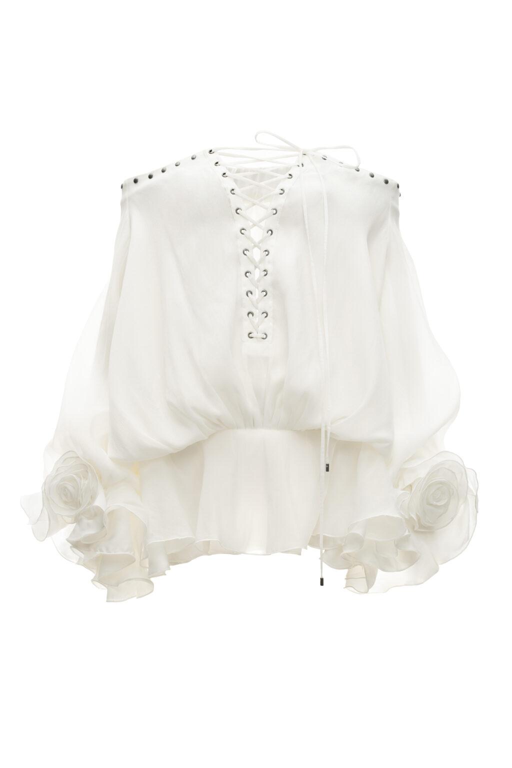 Organza Florrie Bloom Blouse
